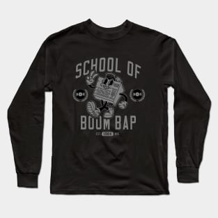 School of Boom Bap Long Sleeve T-Shirt